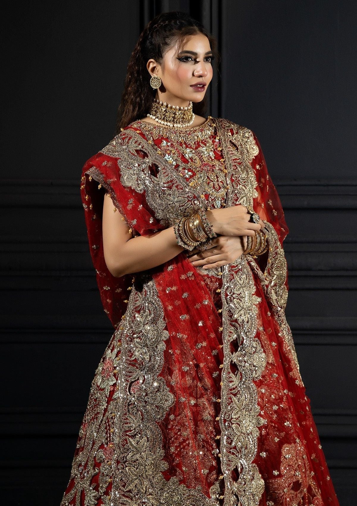 Formal Collection - Imrozia - Andaaz-E-Khaas - Bridal - IB#47 - Calla - Official Imrozia - Agha Fabrics UK