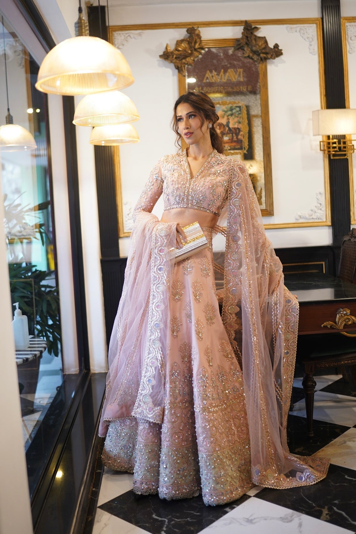 Soraya | Lumene Festive | INAYA -  Soraya Bridal -  Agha Fabrics