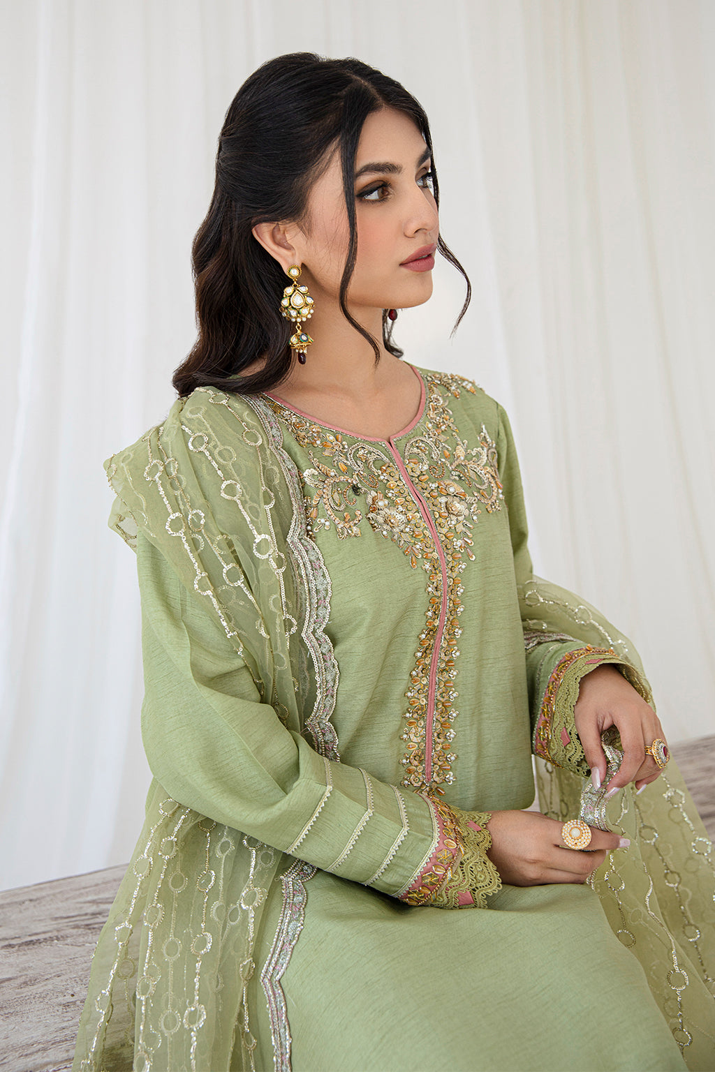 AJR Couture | Luxe Pret | Iberis - Official AJR Couture - Agha Fabrics UK