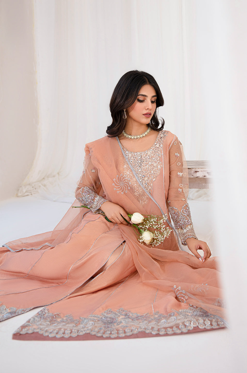 AJR Couture | Luxe Pret | Freesia - Official AJR Couture - Agha Fabrics UK