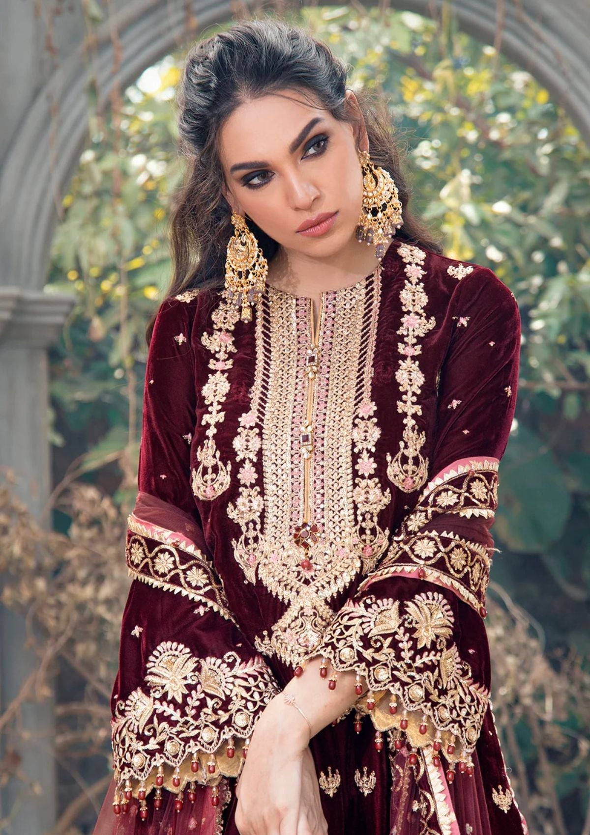 Winter Collection - Anaya - Velour De Fete - VL#05 - Lucille - Official Anaya - Agha Fabrics UK