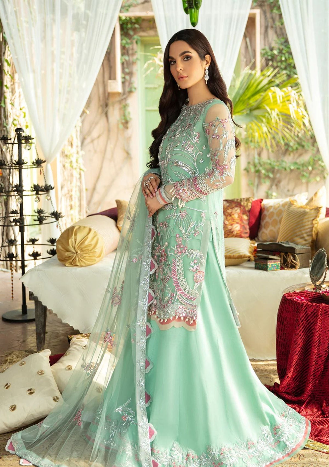 Wedding Collection - Avyana - Surmaya - Abshaar - D#09 - Official Avyana - Agha Fabrics UK