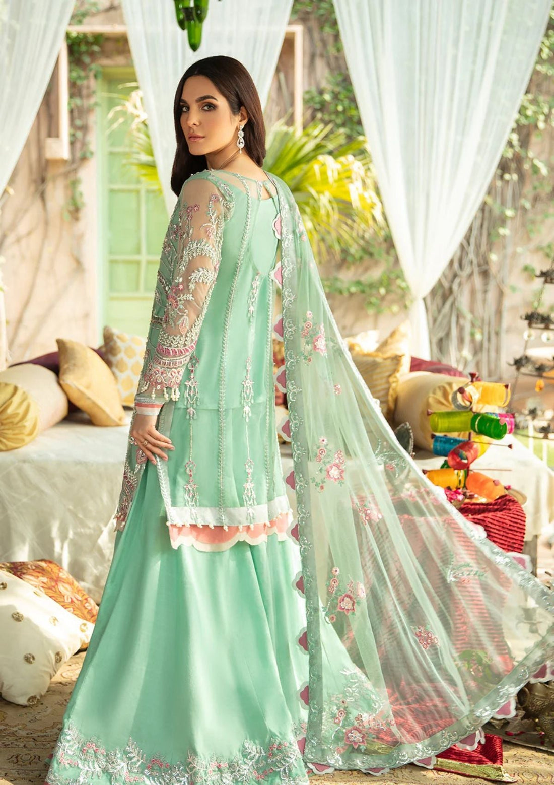 Wedding Collection - Avyana - Surmaya - Abshaar - D#09 - Official Avyana - Agha Fabrics UK