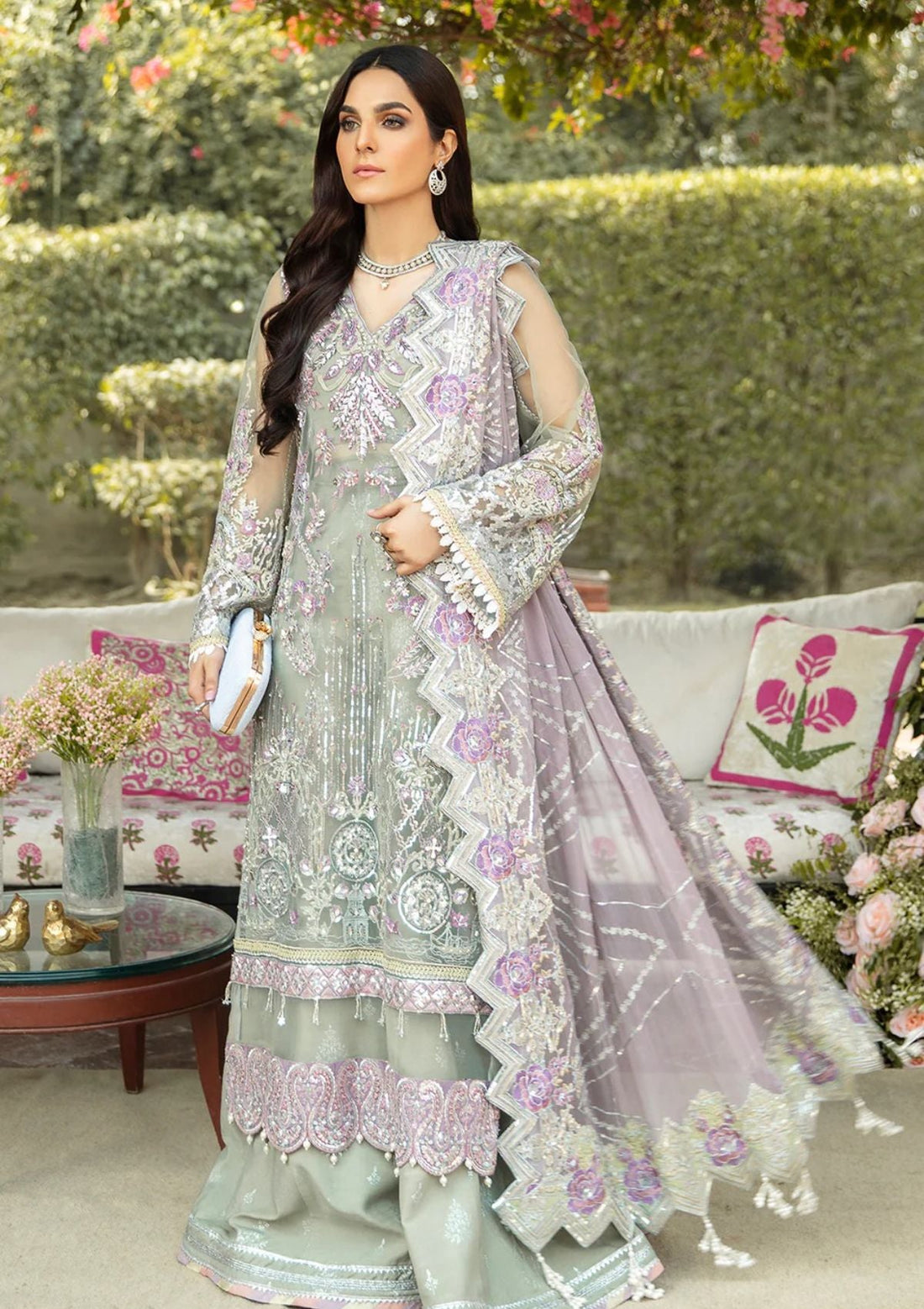 Wedding Collection - Avyana - Surmaya - Ghazal - D#15 - Official Avyana - Agha Fabrics UK