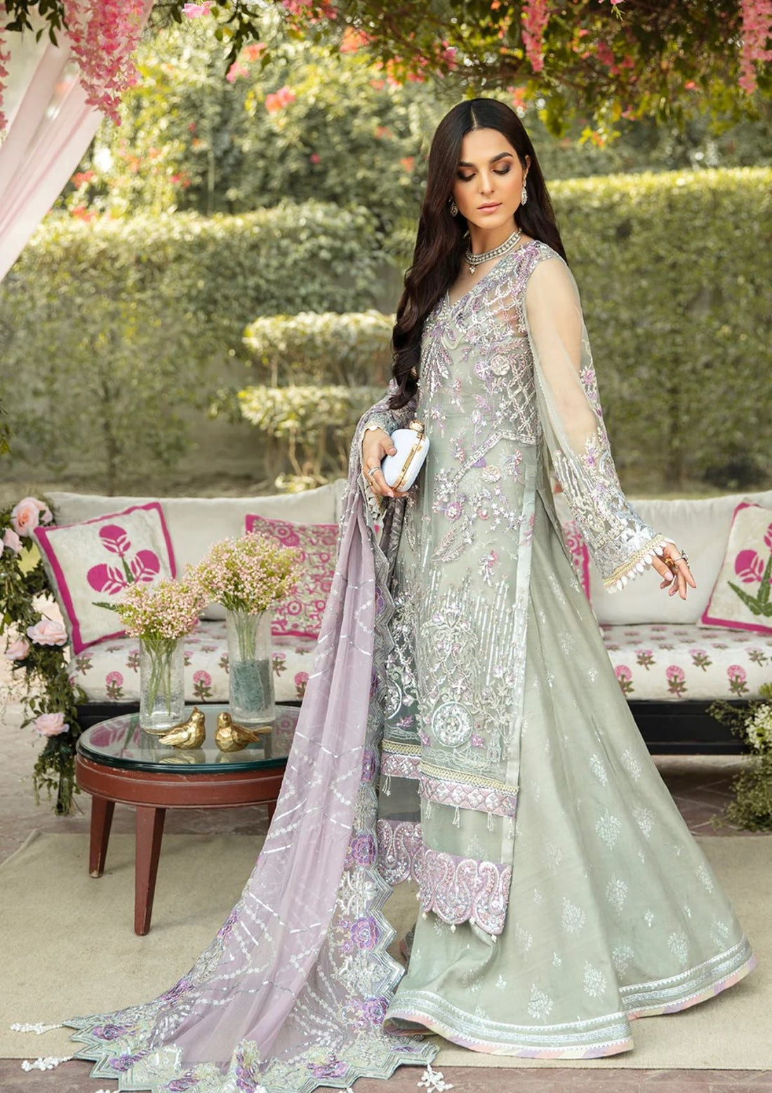 Wedding Collection - Avyana - Surmaya - Ghazal - D#15 - Official Avyana - Agha Fabrics UK