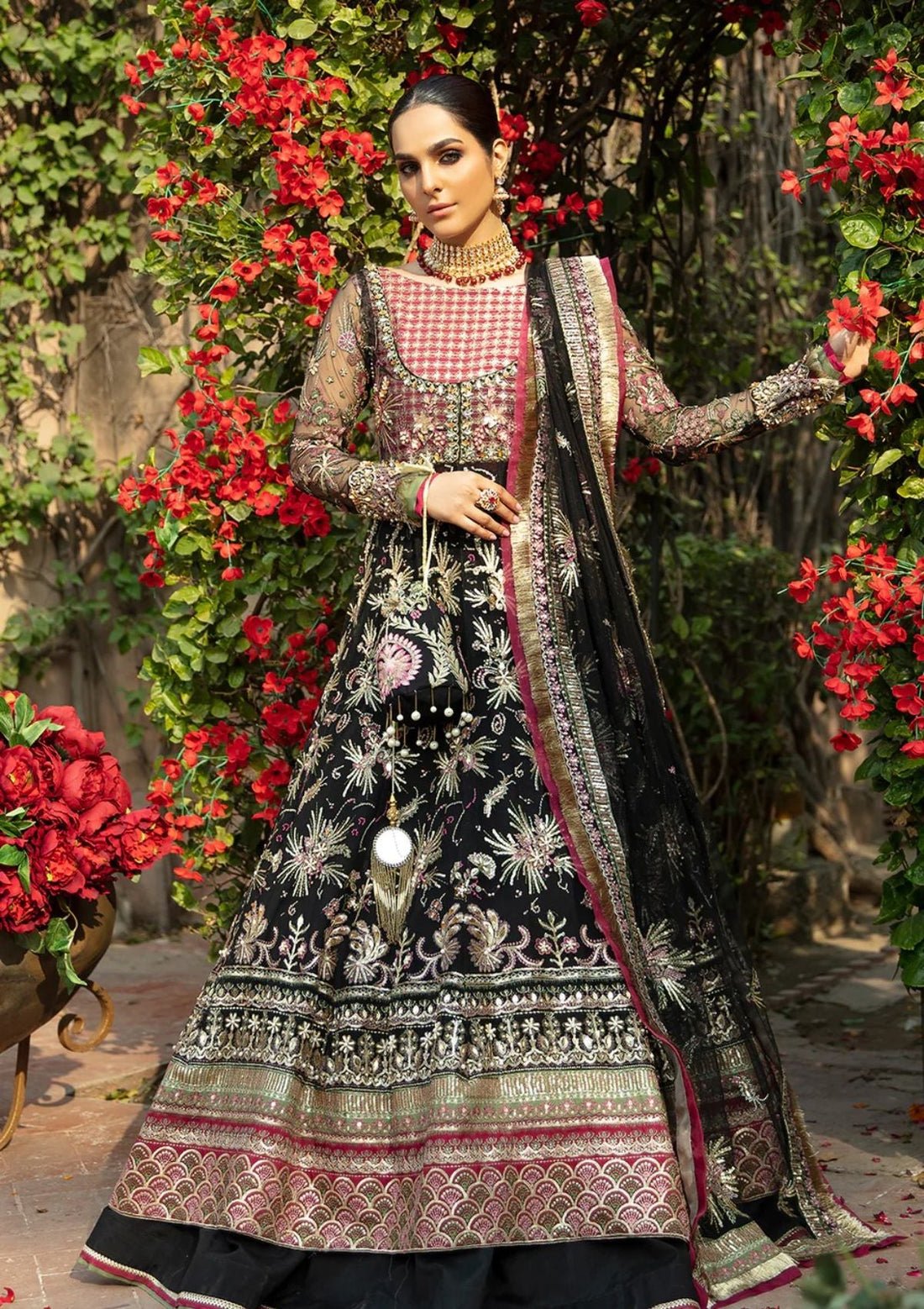 Wedding Collection - Avyana - Surmaya - Shabab - D#13 - Official Avyana - Agha Fabrics UK