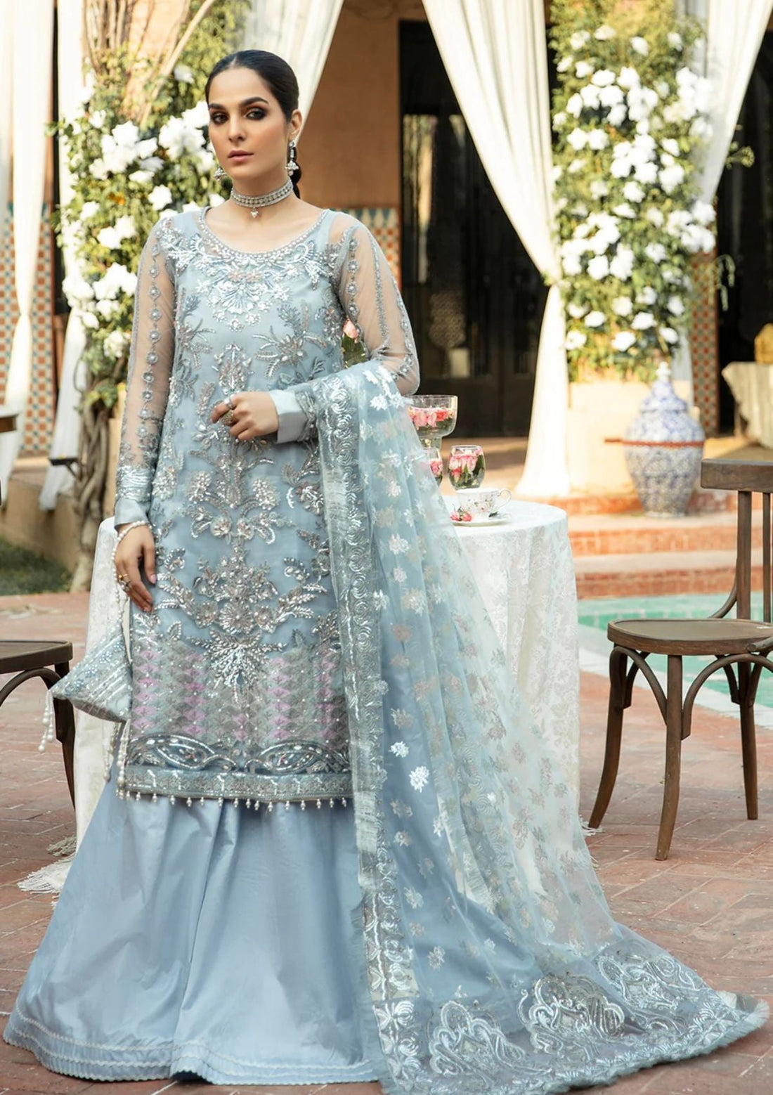 Wedding Collection - Avyana - Surmaya - Fasana - D#10 - Official Avyana - Agha Fabrics UK