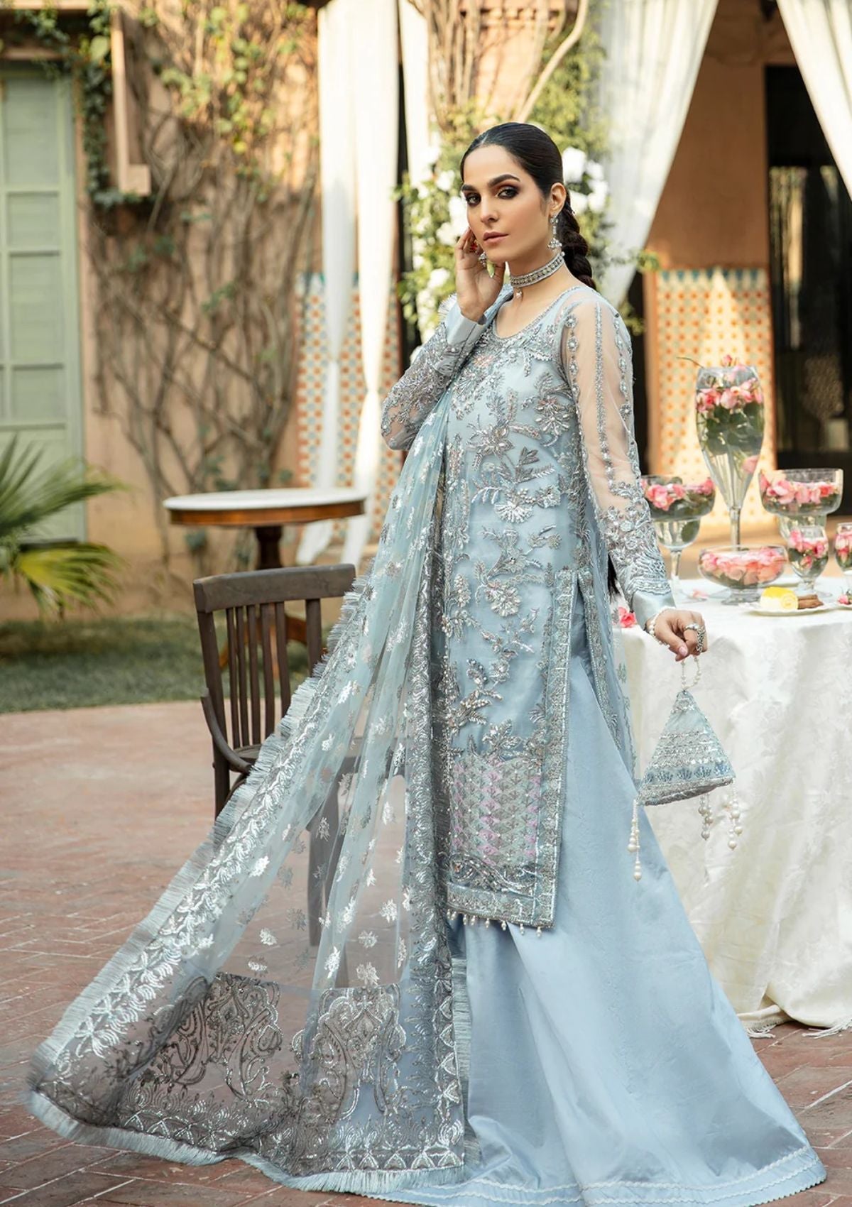 Wedding Collection - Avyana - Surmaya - Fasana - D#10 - Official Avyana - Agha Fabrics UK