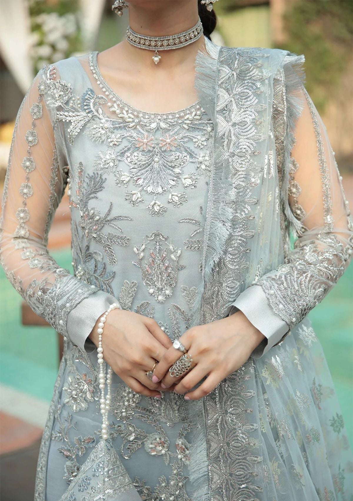 Wedding Collection - Avyana - Surmaya - Fasana - D#10 - Official Avyana - Agha Fabrics UK