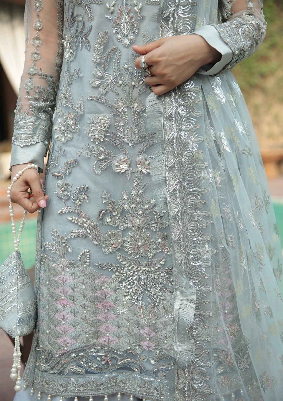 Wedding Collection - Avyana - Surmaya - Fasana - D#10 - Official Avyana - Agha Fabrics UK