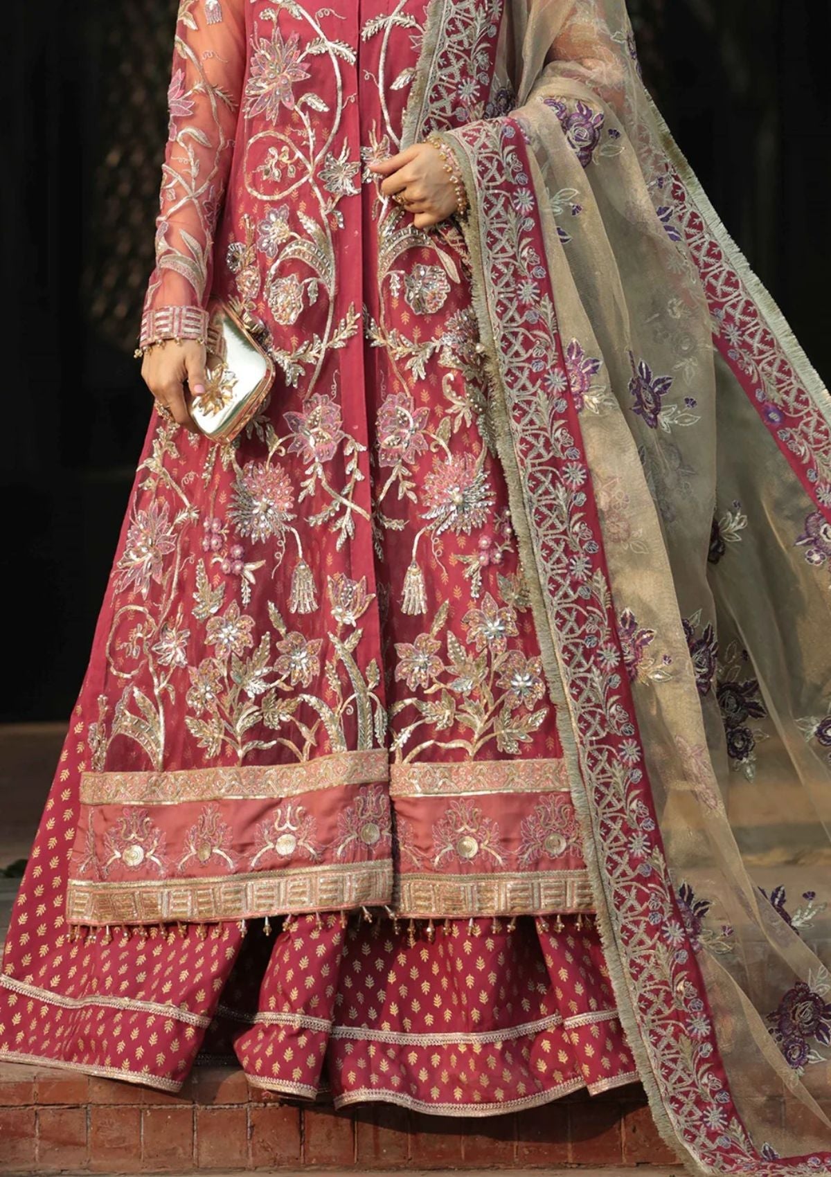 Wedding Collection - Avyana - Surmaya - Kashish - D#16 - Official Avyana - Agha Fabrics UK