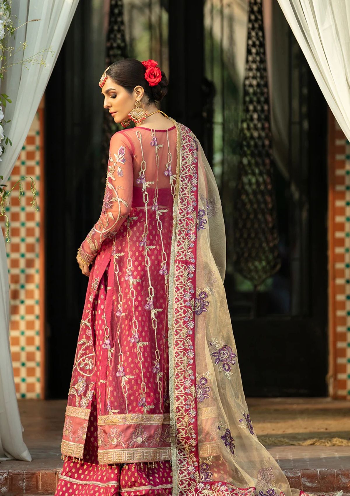 Wedding Collection - Avyana - Surmaya - Kashish - D#16 - Official Avyana - Agha Fabrics UK