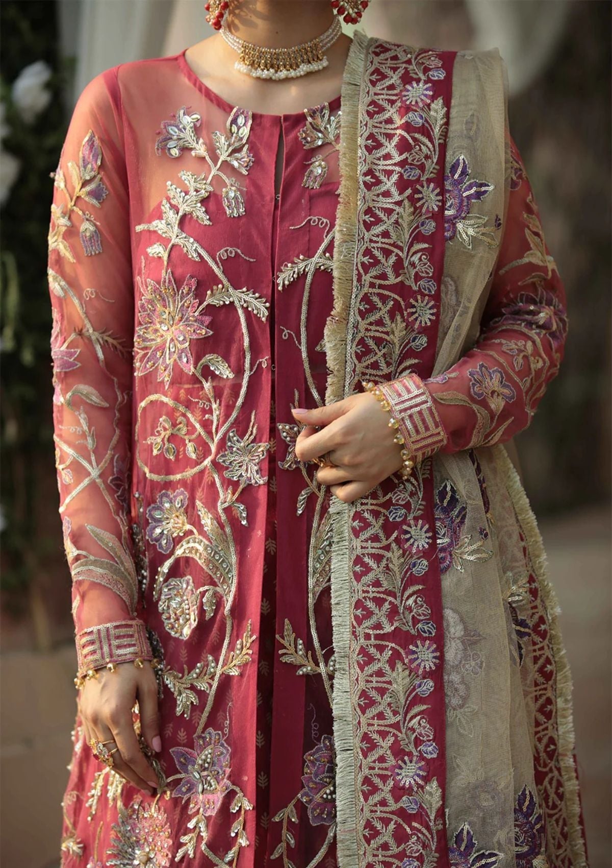 Wedding Collection - Avyana - Surmaya - Kashish - D#16 - Official Avyana - Agha Fabrics UK