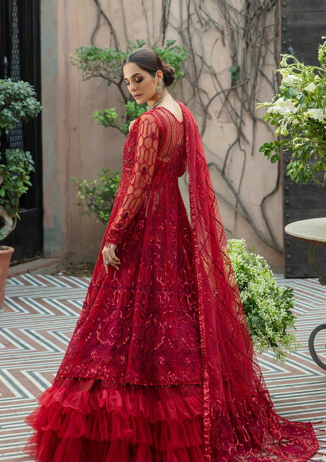 Wedding Collection - Avyana - Surmaya - Yaqoot - D#14 - Official Avyana - Agha Fabrics UK