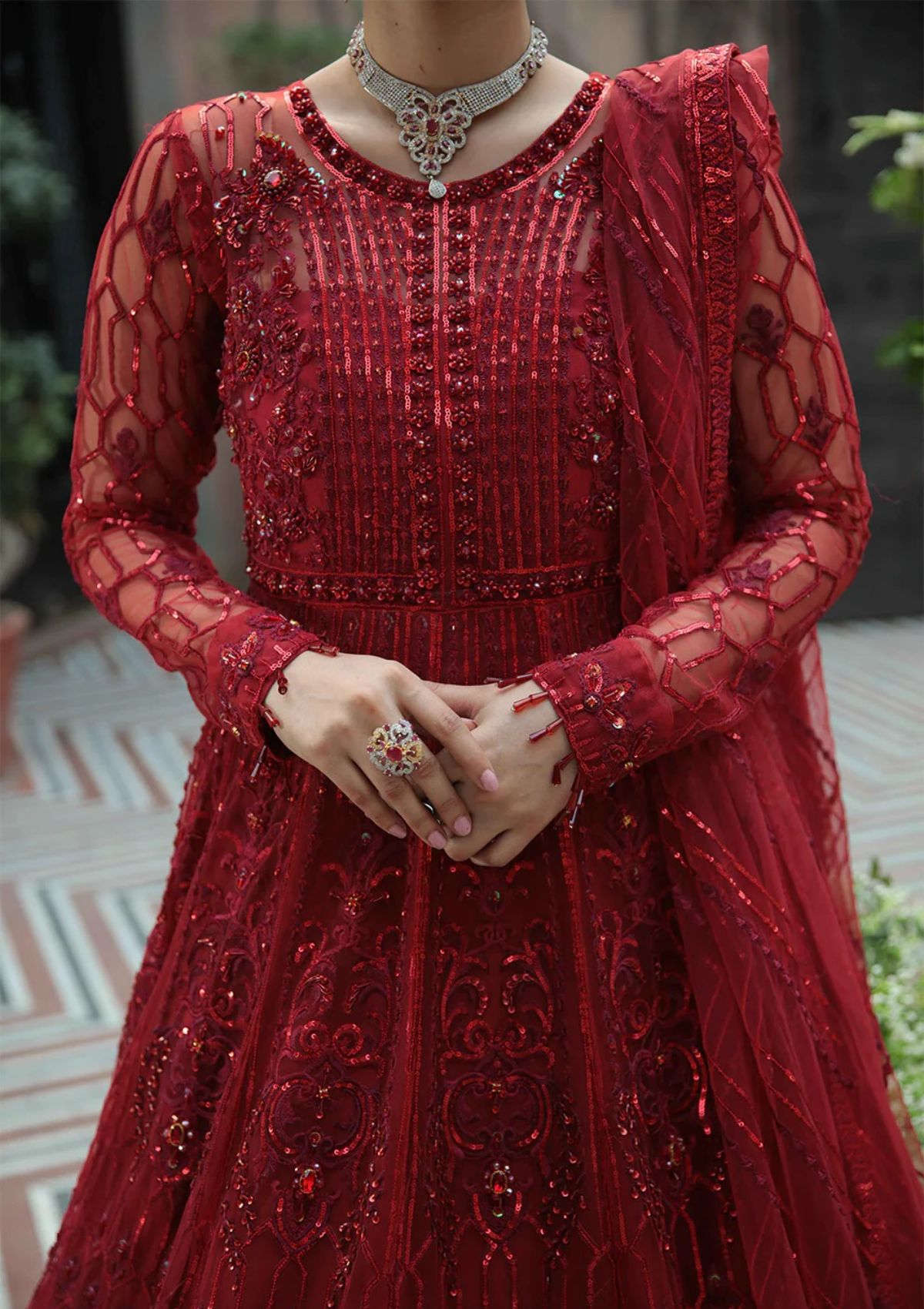 Wedding Collection - Avyana - Surmaya - Yaqoot - D#14 - Official Avyana - Agha Fabrics UK