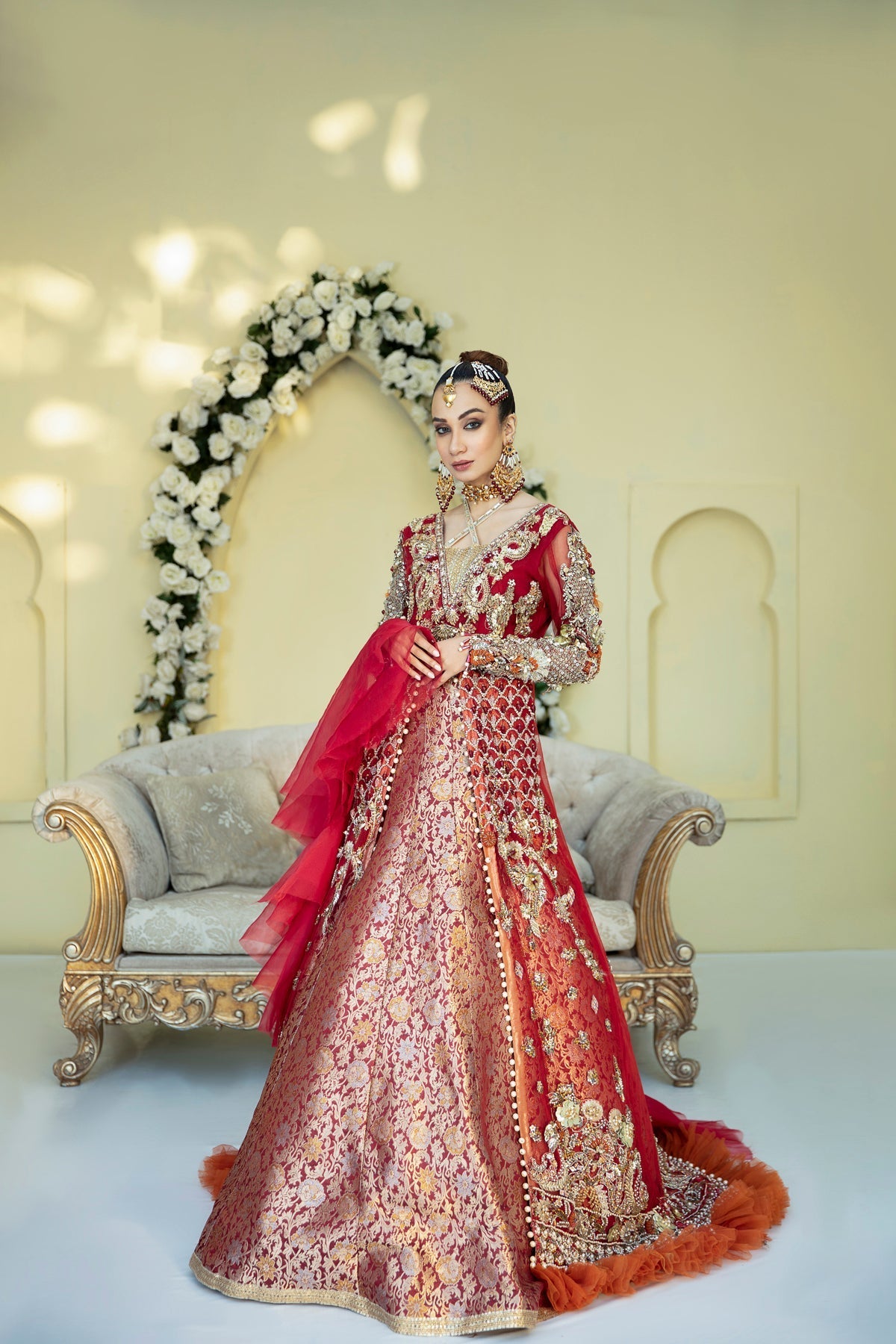 AJR Couture | Bridals Collection | Adelia - Official AJR Couture - Agha Fabrics UK