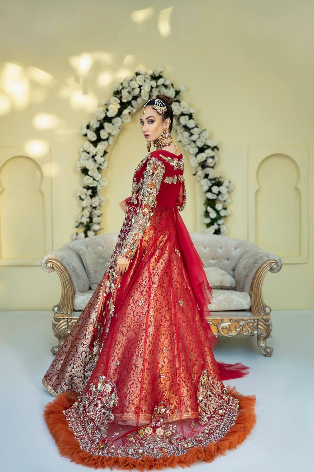 AJR Couture | Bridals Collection | Adelia - Official AJR Couture - Agha Fabrics UK