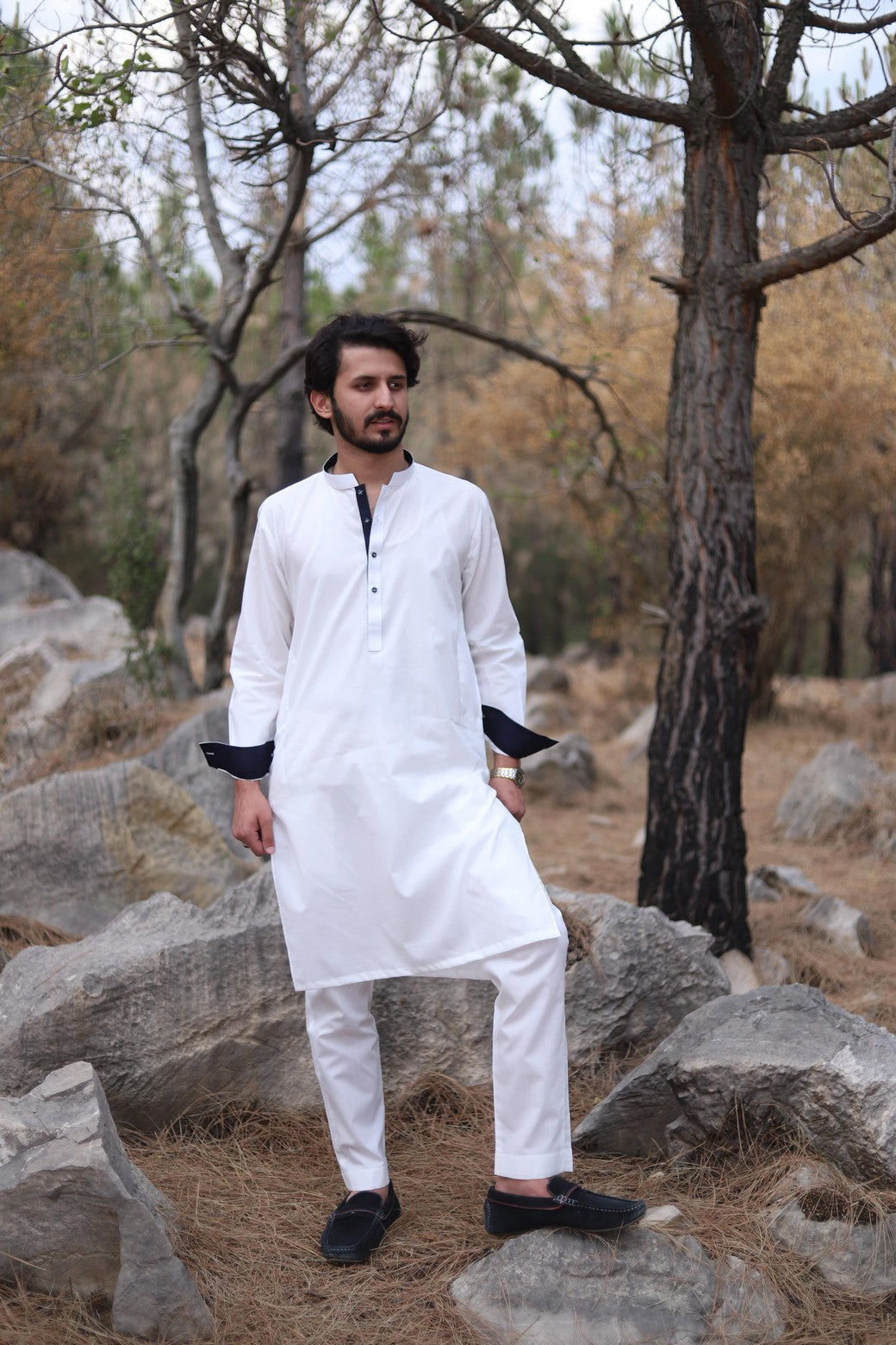 Pakistani Menswear | Men of Khyber-07 - Official Agha Fabrics Ltd. - Agha Fabrics UK