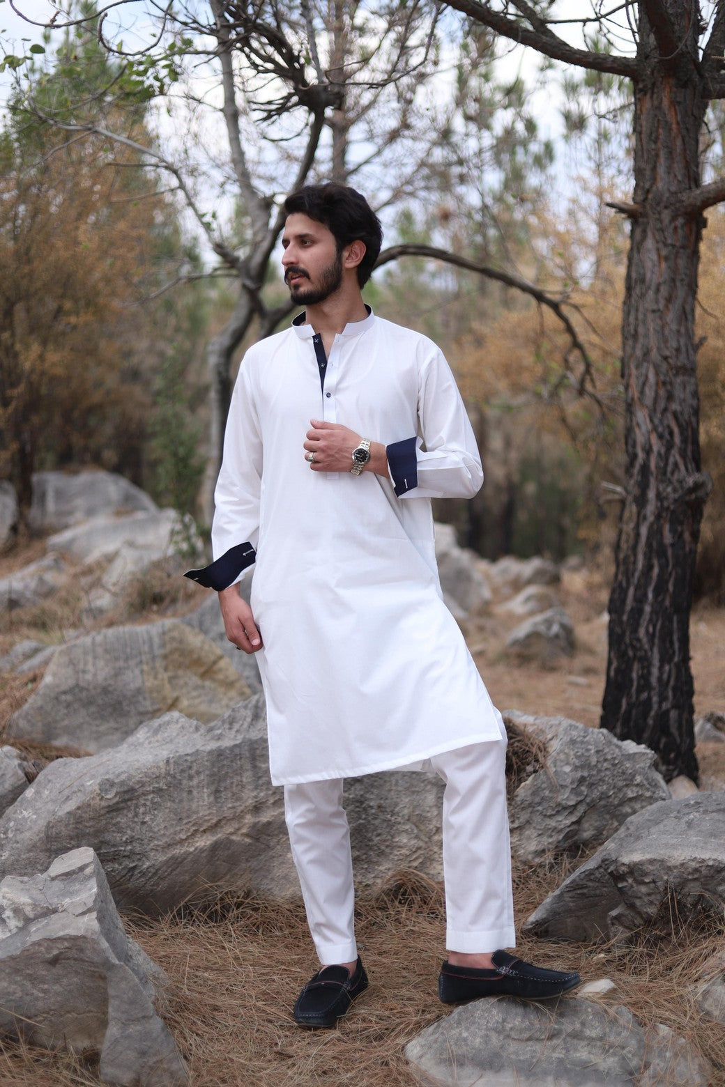 Pakistani Menswear | Men of Khyber-07 - Official Agha Fabrics Ltd. - Agha Fabrics UK