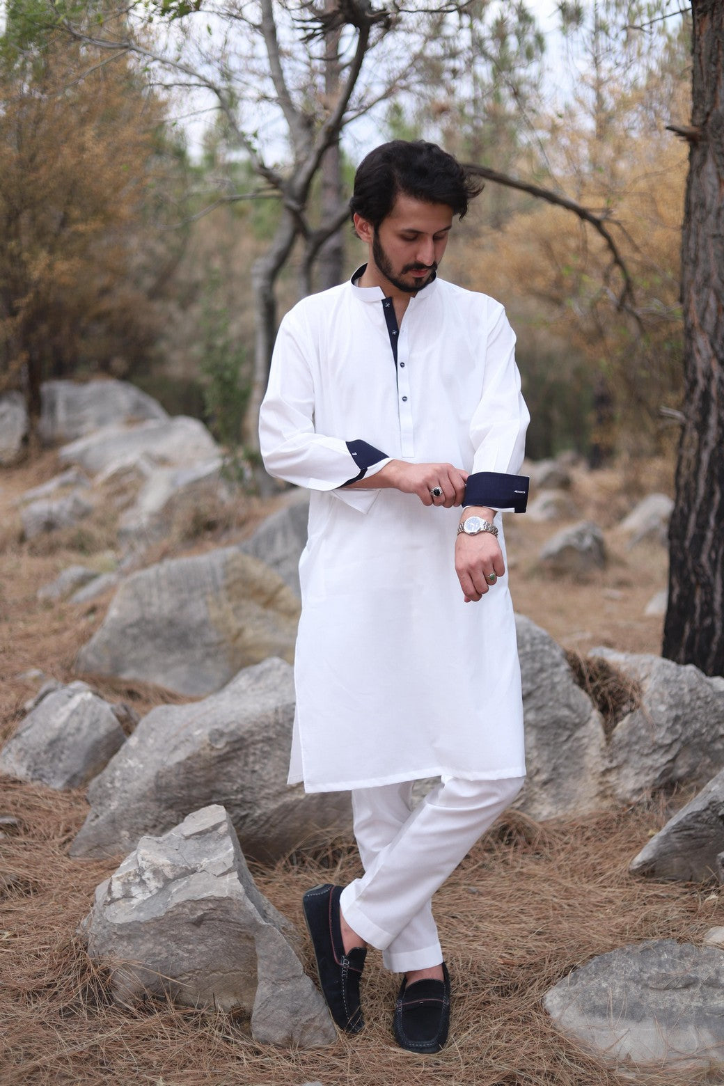Pakistani Menswear | Men of Khyber-07 - Official Agha Fabrics Ltd. - Agha Fabrics UK