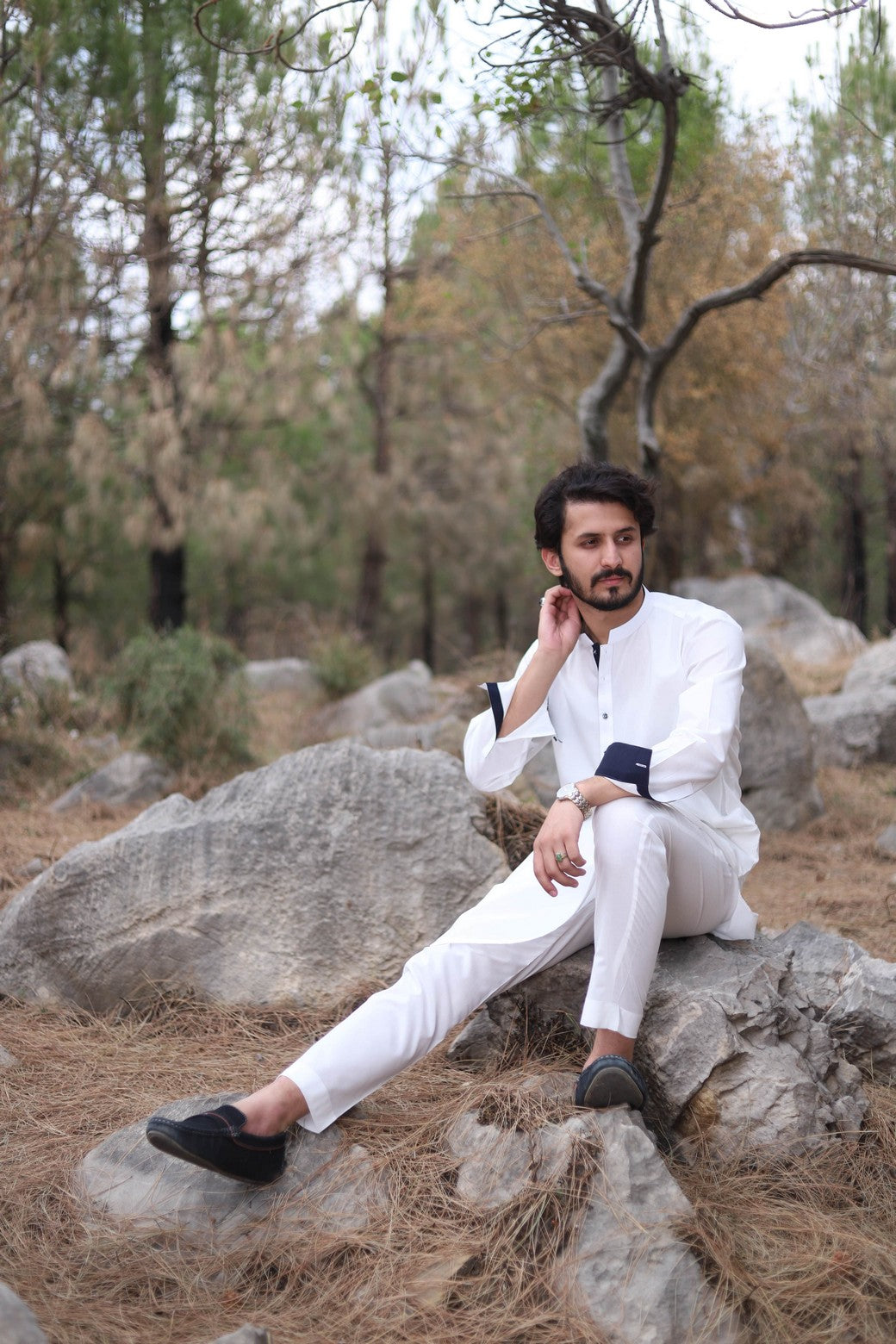 Pakistani Menswear | Men of Khyber-07 - Official Agha Fabrics Ltd. - Agha Fabrics UK