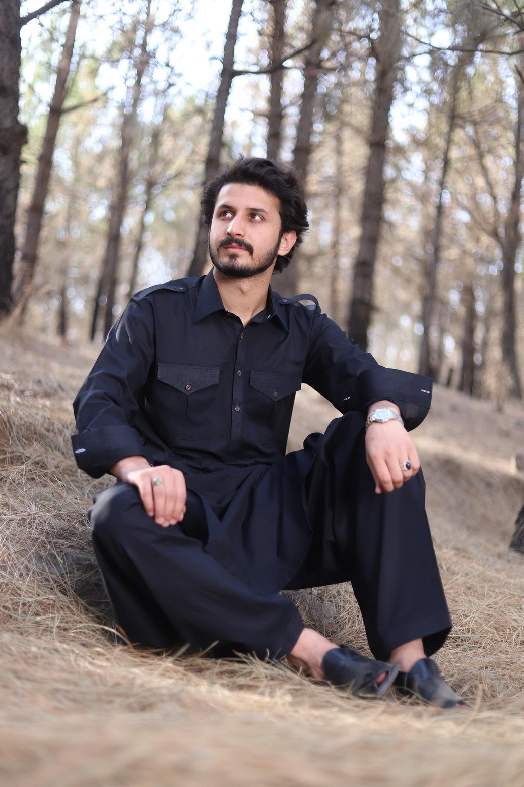 Pakistani Menswear | Men of Khyber-03 - Official Agha Fabrics Ltd. - Agha Fabrics UK