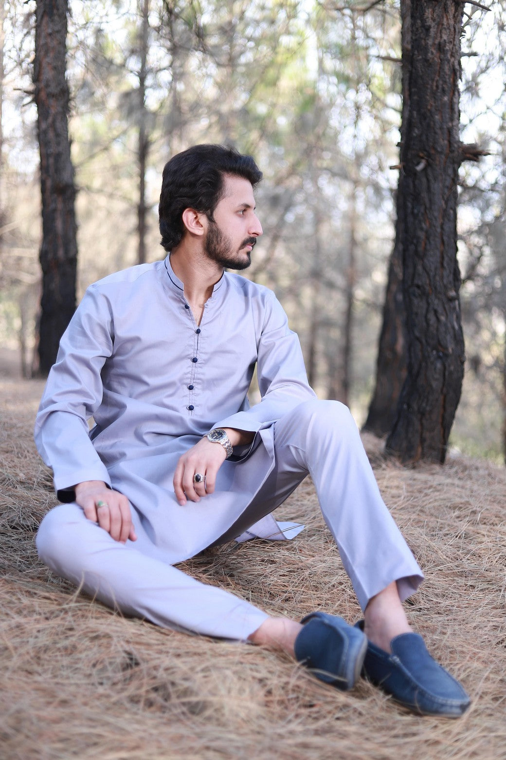 Pakistani Menswear | Men of Khyber-01 - Official Agha Fabrics Ltd. - Agha Fabrics UK