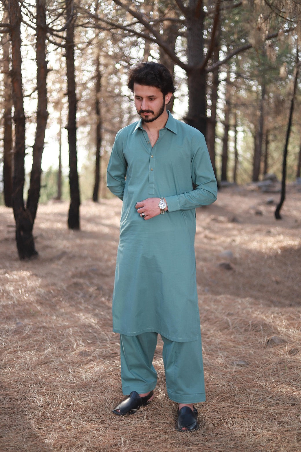 Pakistani Menswear | Men of Khyber-14 - Official Agha Fabrics Ltd. - Agha Fabrics UK