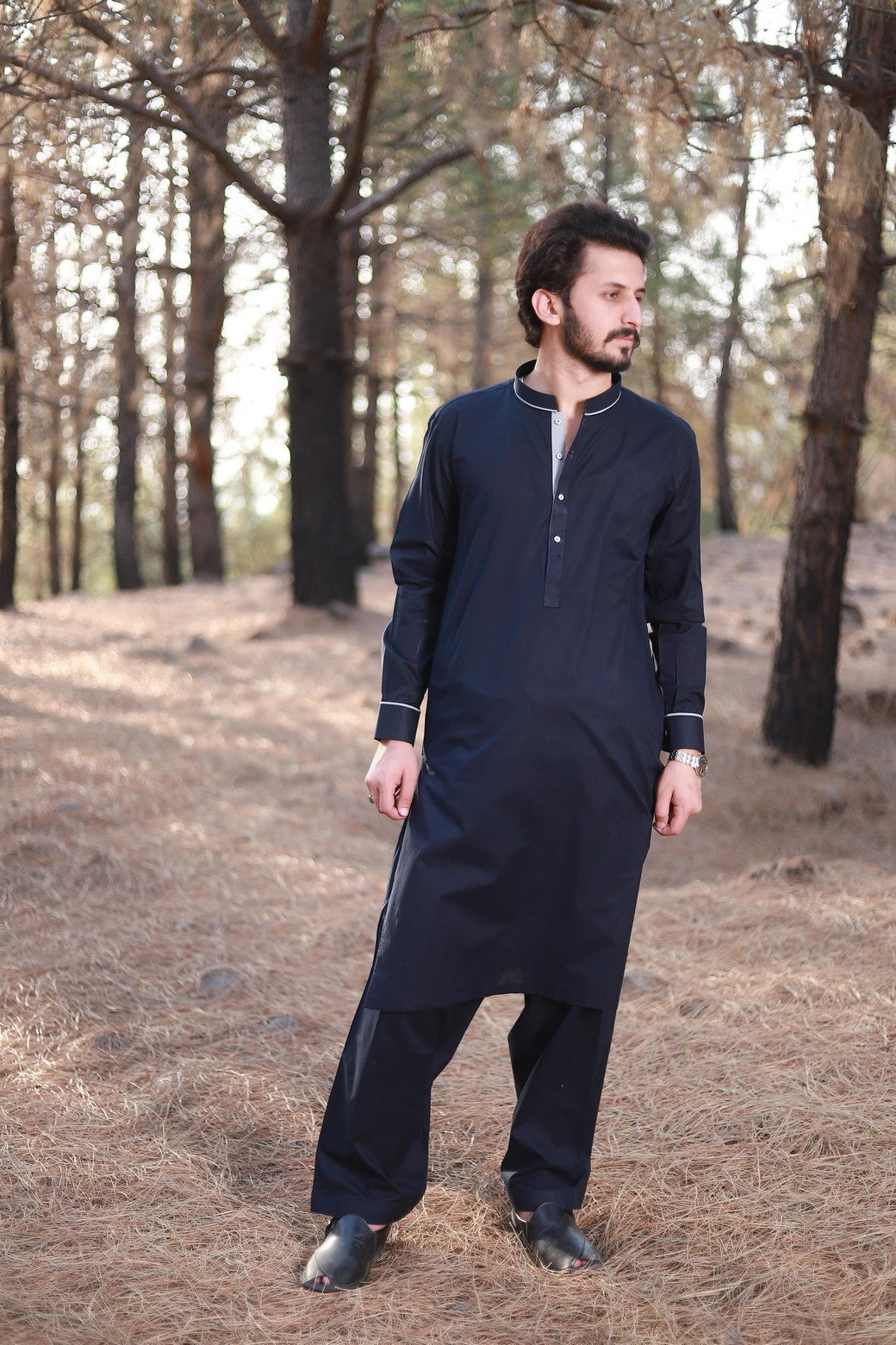 Pakistani Menswear | Men of Khyber-09 - Official Agha Fabrics Ltd. - Agha Fabrics UK