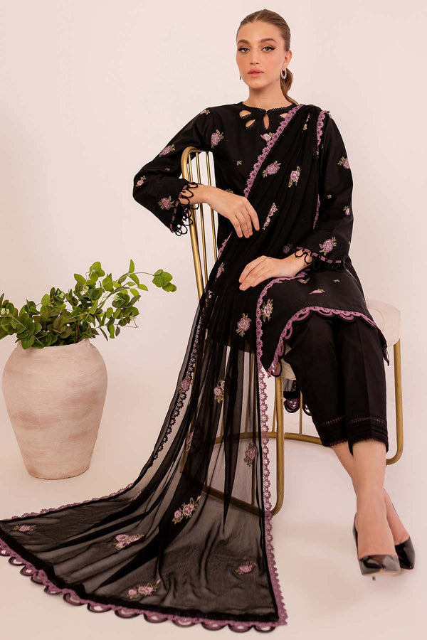 Farasha | Summer Weaves Embroidered Lawn | MYSTIQUE