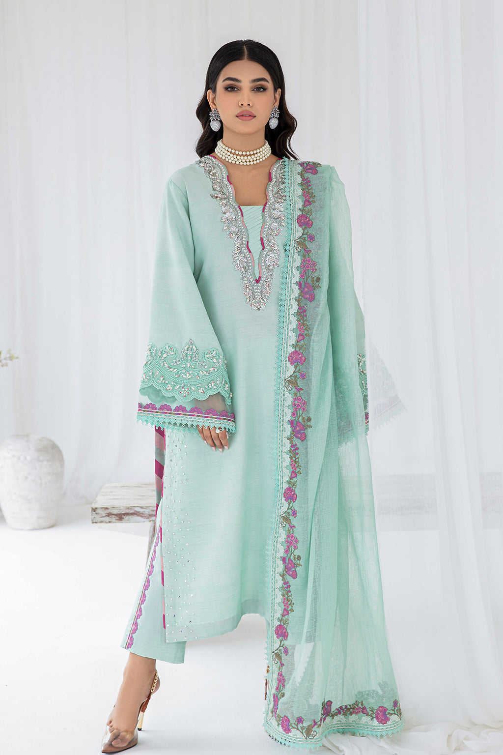 AJR Couture | Luxe Pret | Nerine - Official AJR Couture - Agha Fabrics UK