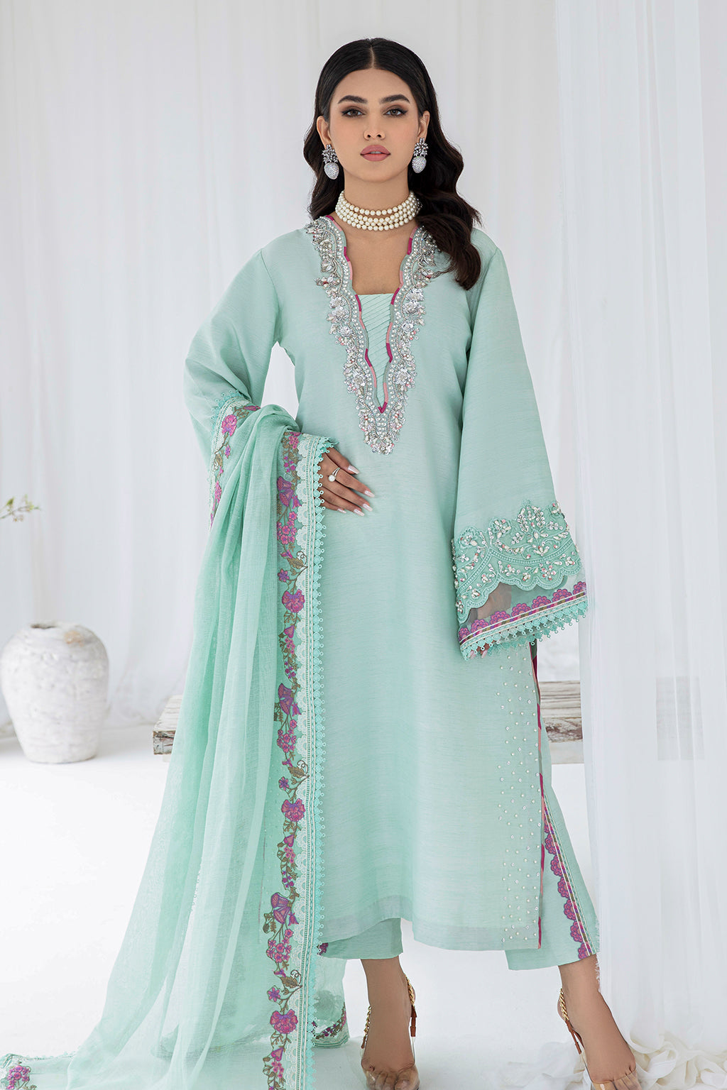 AJR Couture | Luxe Pret | Nerine - Official AJR Couture - Agha Fabrics UK