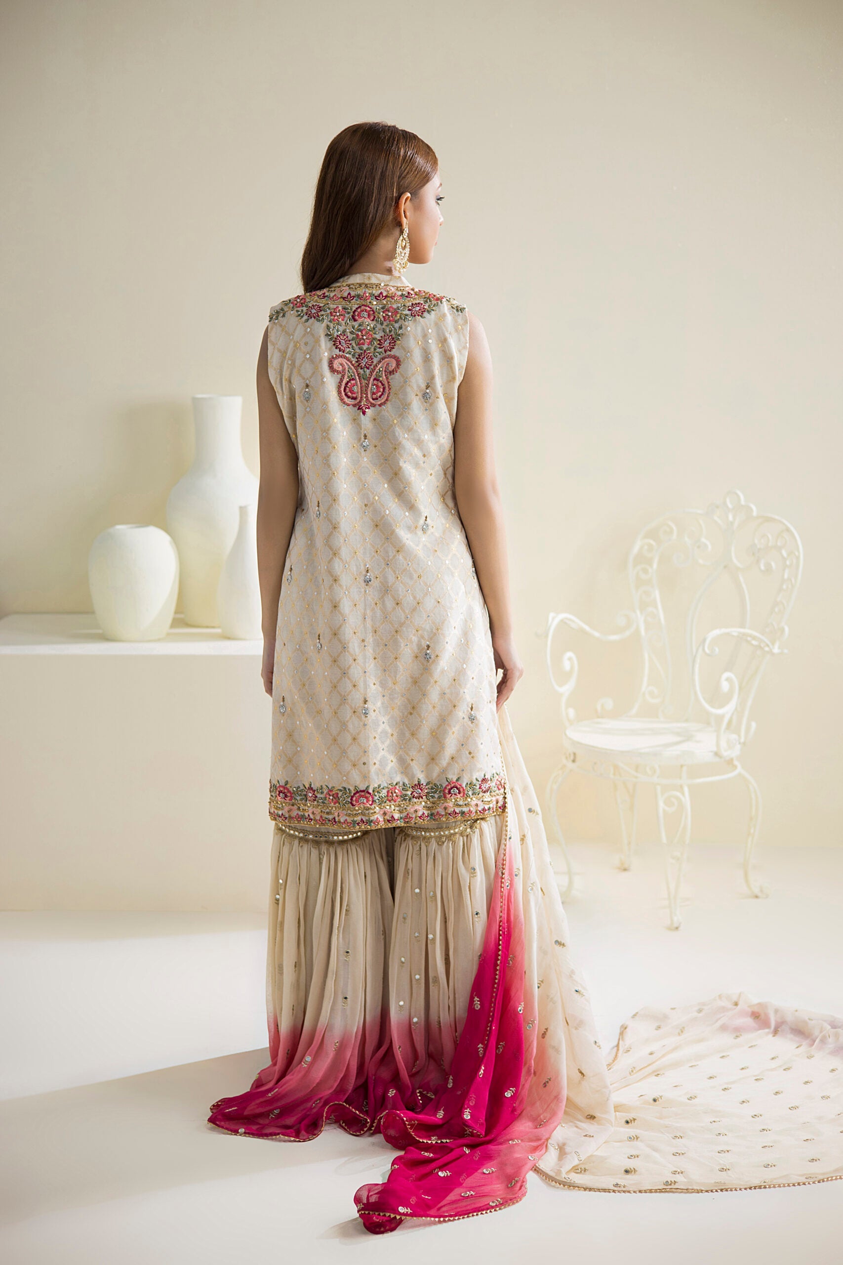 Farhat Jahan | Luxury Pret | Chaandni - Official Farhat Jahan - Agha Fabrics UK