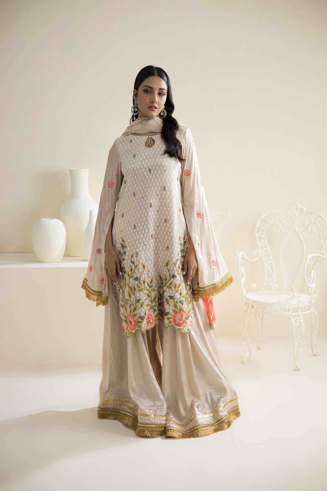 Farhat Jahan | Luxury Pret | Qainaat - Official Farhat Jahan - Agha Fabrics UK