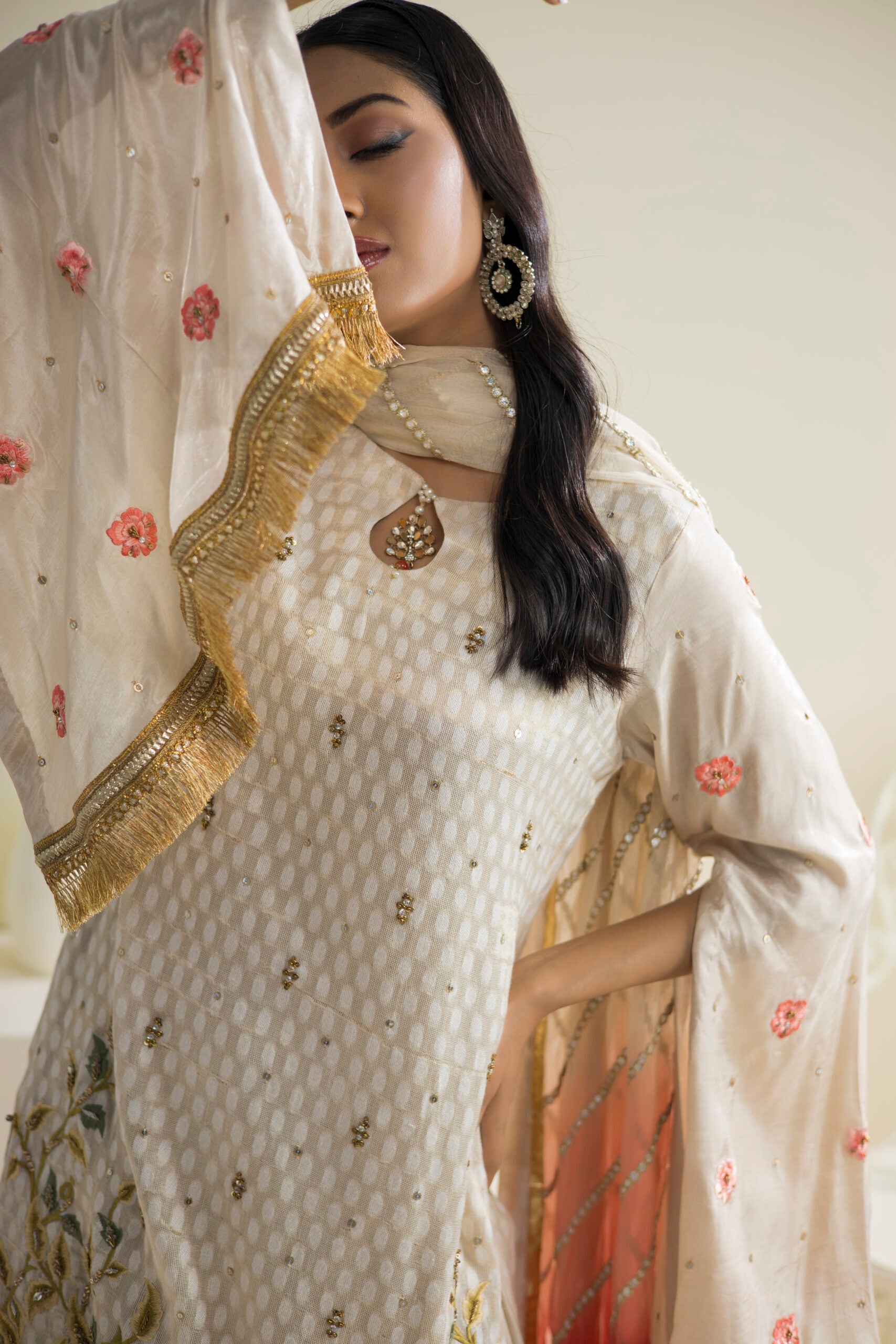 Farhat Jahan | Luxury Pret | Qainaat - Official Farhat Jahan - Agha Fabrics UK