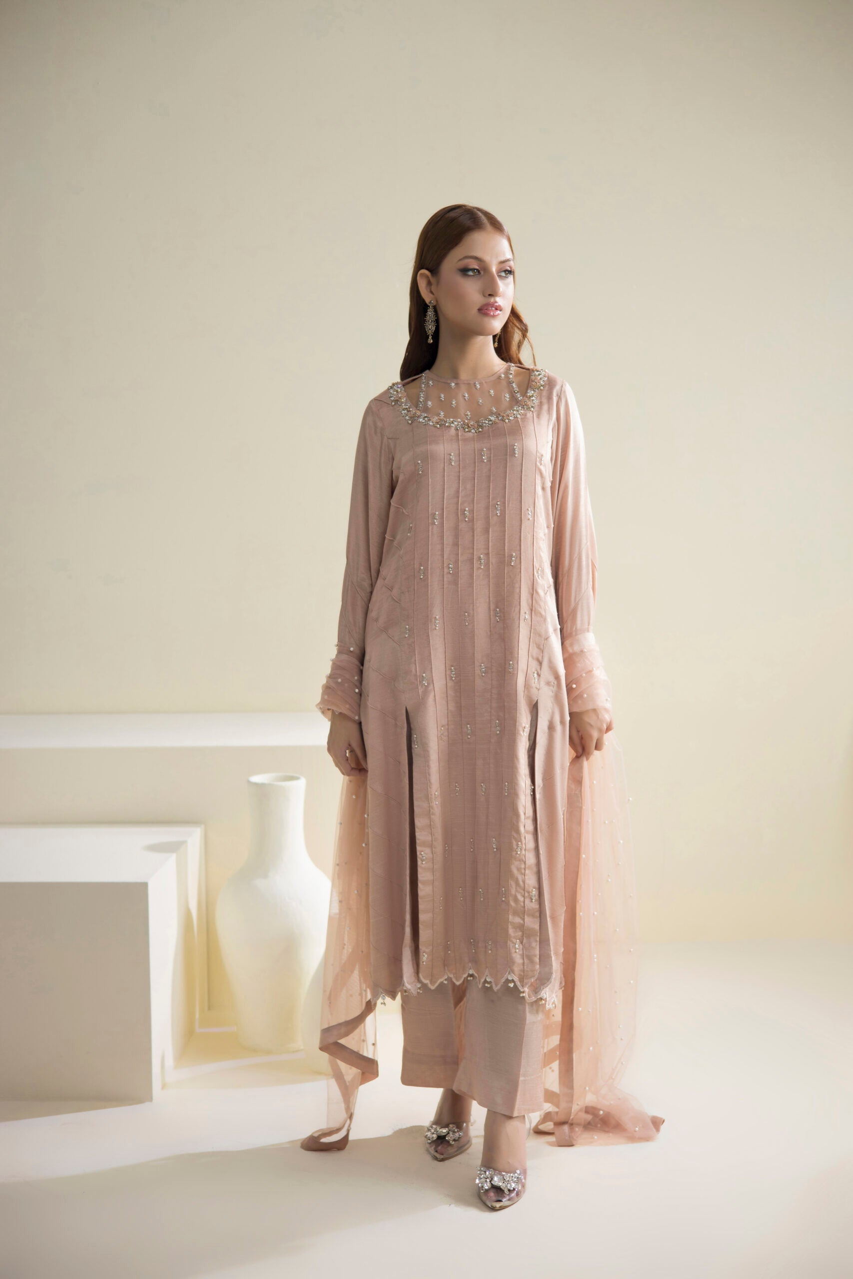 Farhat Jahan | Luxury Pret | Lily - Official Farhat Jahan - Agha Fabrics UK