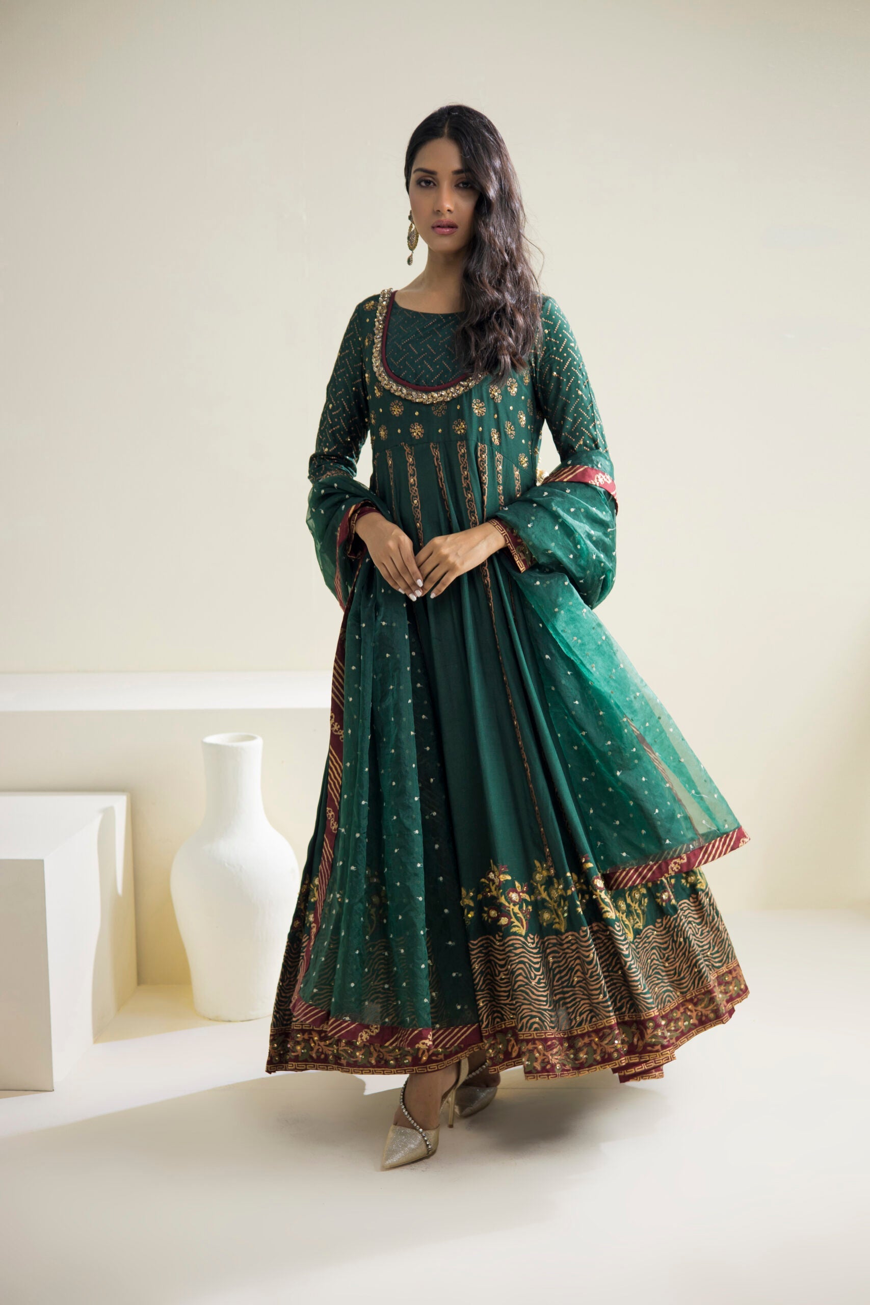 Farhat Jahan | Luxury Pret | Reyah - Official Farhat Jahan - Agha Fabrics UK