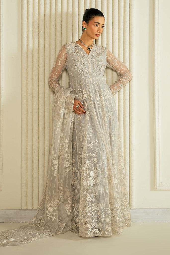 Cross Stitch | Wedding Collection 25 | WHISPERING BLUE - Official Cross Stitch - Agha Fabrics UK