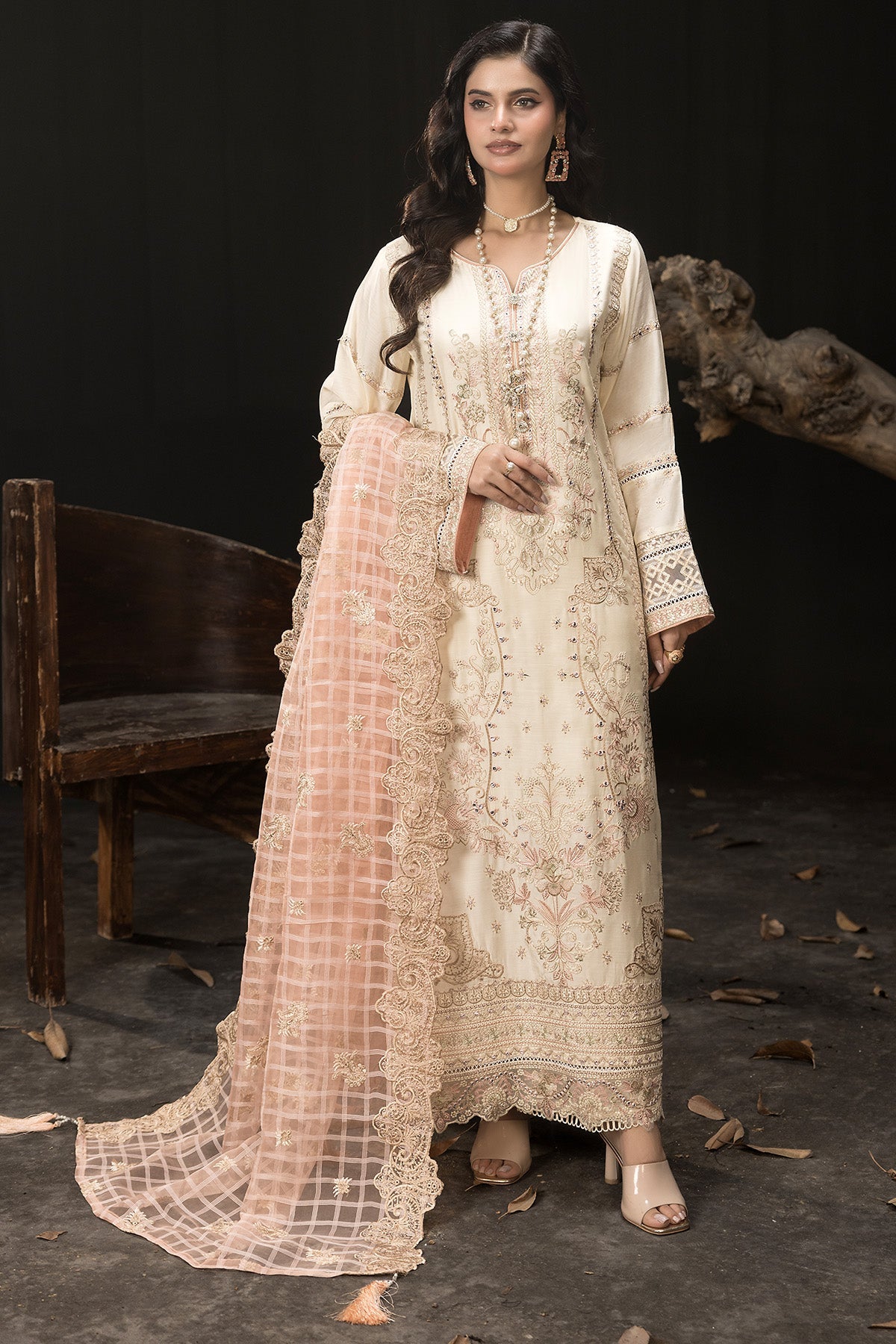 Imrozia Premium | Gulzar e Dil | I.P-96 Kainaat - Official Imrozia Premium - Agha Fabrics UK