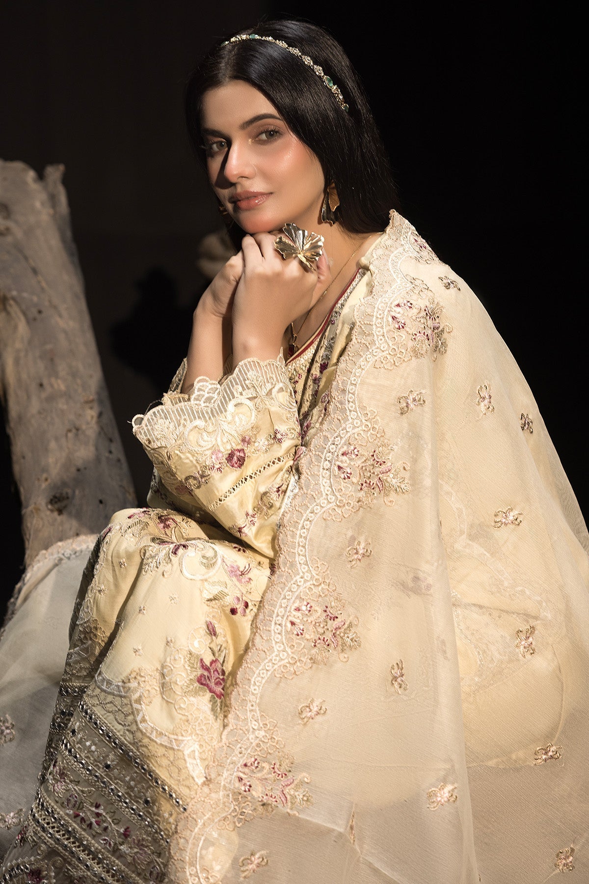 Imrozia Premium | Gulzar e Dil | I.P-97 Mehr - Official Imrozia Premium - Agha Fabrics UK