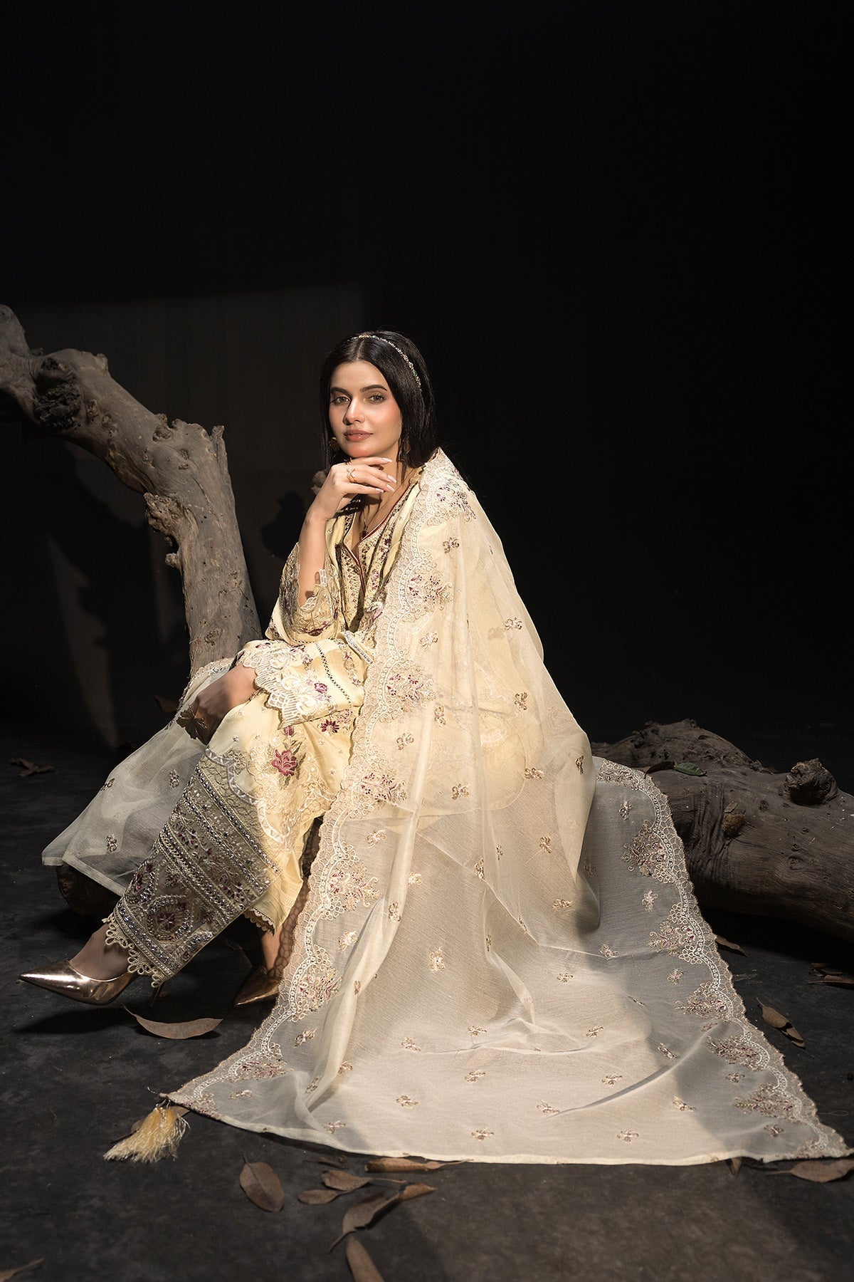 Imrozia Premium | Gulzar e Dil | I.P-97 Mehr - Official Imrozia Premium - Agha Fabrics UK