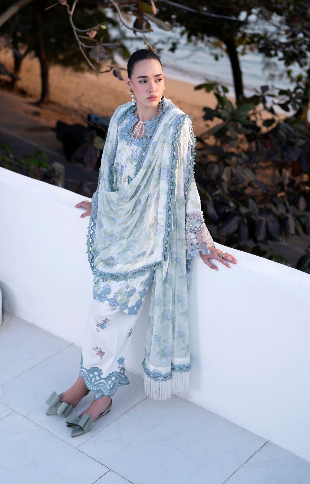 AJR Couture | Printakari Lawn 25 | Isle - Official AJR Couture - Agha Fabrics UK