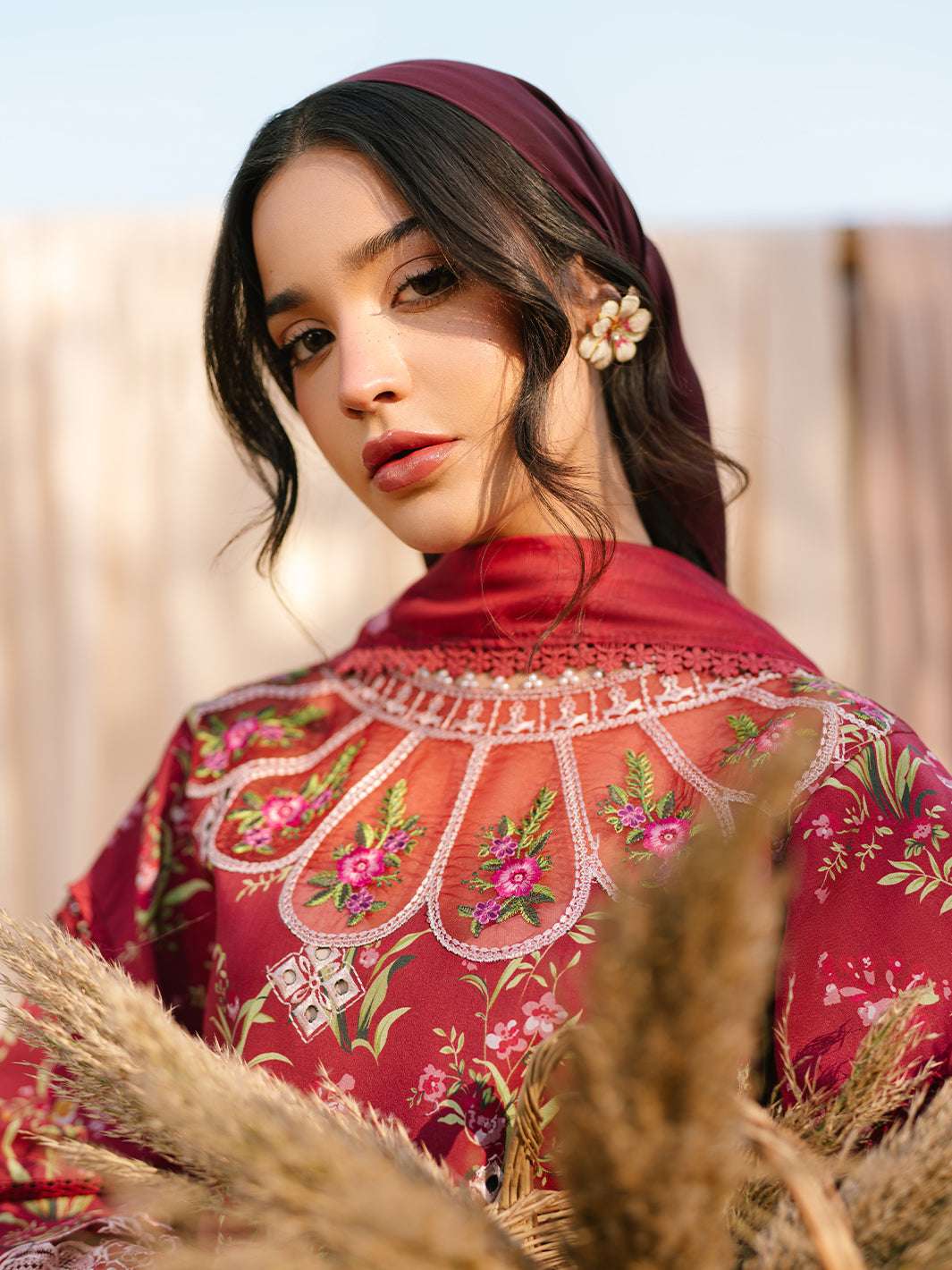 Parishay | Ivy Bloom Luxury Lawn | IVY-02 - Official Parishay - Agha Fabrics UK