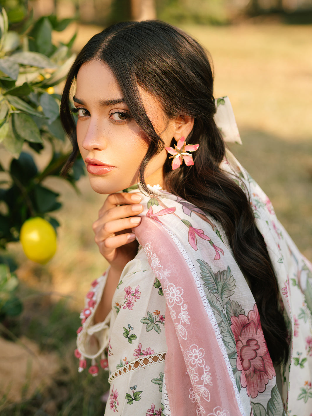 Parishay | Ivy Bloom Luxury Lawn | IVY-05 - Official Parishay - Agha Fabrics UK