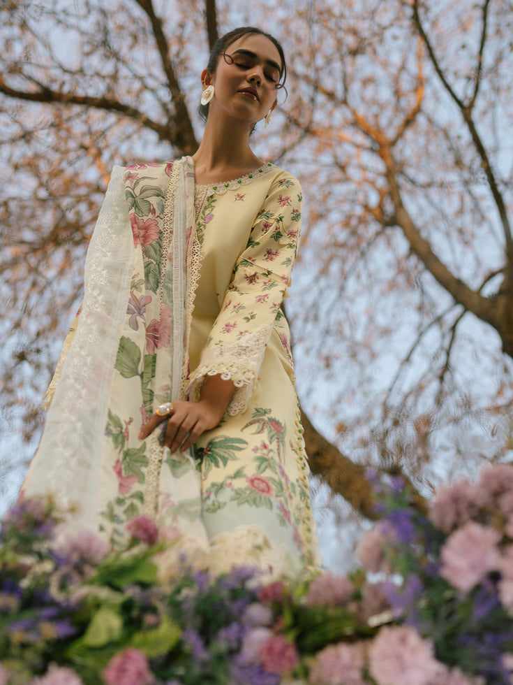 Parishay | Ivy Bloom Luxury Lawn | IVY-06 - Official Parishay - Agha Fabrics UK