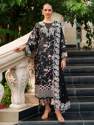 Parishay | Ivy Bloom Winter | IW-01 | 3 PC Winter - Official Parishay - Agha Fabrics UK