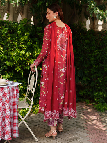 Parishay | Ivy Bloom Winter | IW-02 | 3 PC Winter - Official Parishay - Agha Fabrics UK