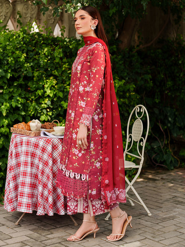 Parishay | Ivy Bloom Winter | IW-02 | 3 PC Winter - Official Parishay - Agha Fabrics UK