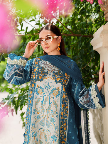 Parishay | Ivy Bloom Winter | IW-04 | 3 PC Winter - Official Parishay - Agha Fabrics UK