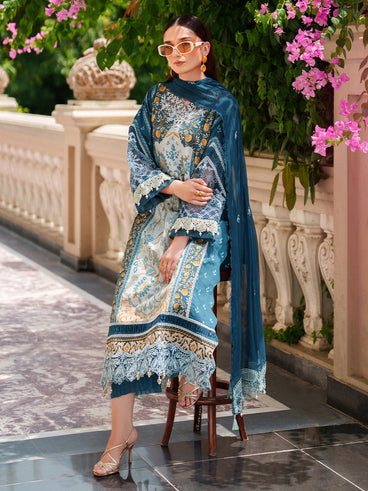 Parishay | Ivy Bloom Winter | IW-04 | 3 PC Winter - Official Parishay - Agha Fabrics UK